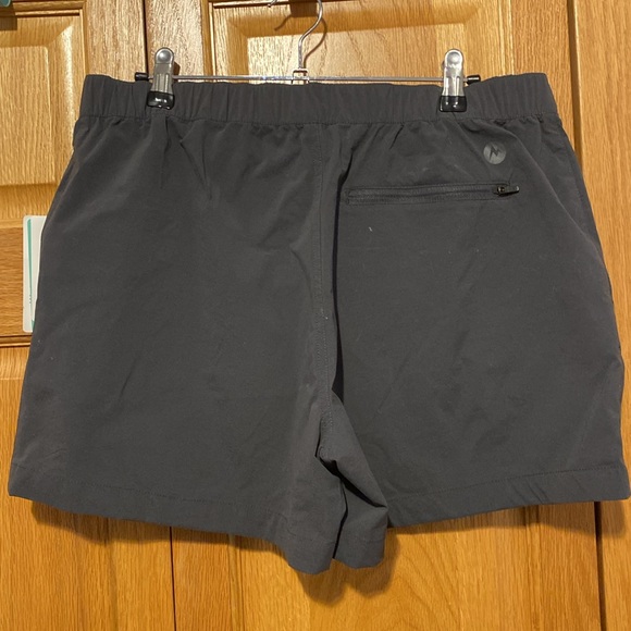 Marmot Kodachrome 5” gray shorts hiking athletic nylon size 10 - Picture 3 of 7